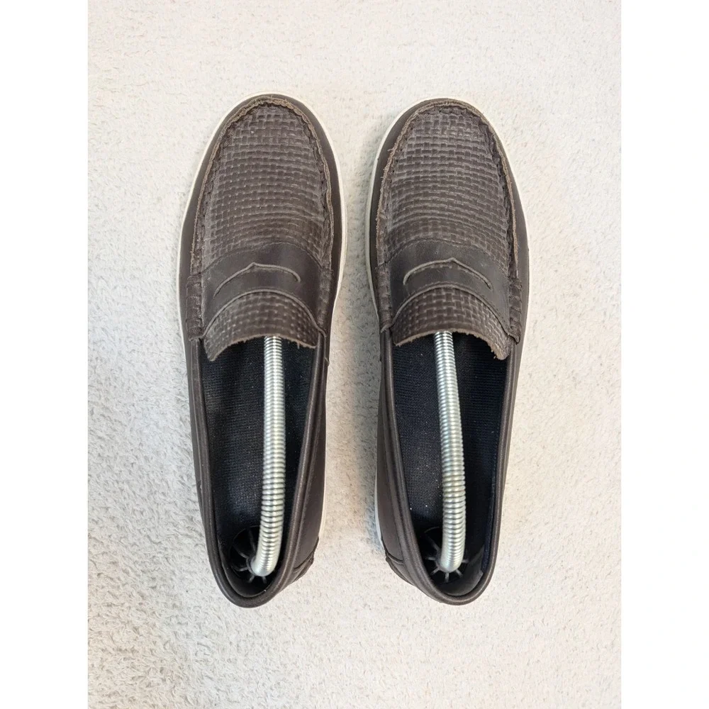 Cole‎ Haan Pinch Weekender Cordovan Stormcloud Penny Loafer Men's 8.5 C27301
